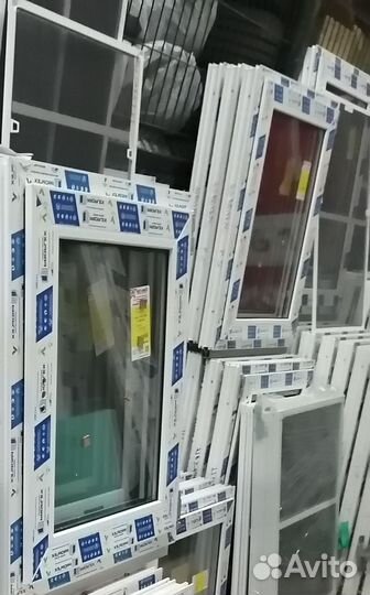 Пластиковые окна готовые 598х1196 мм