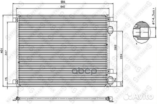 NS94626RT5305VL817608 8200115543 радиатор
