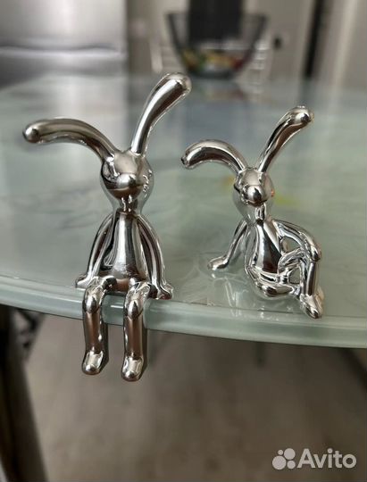 Зайчики интерьерные