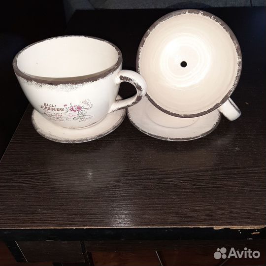 Кашпо керамическое для цветов