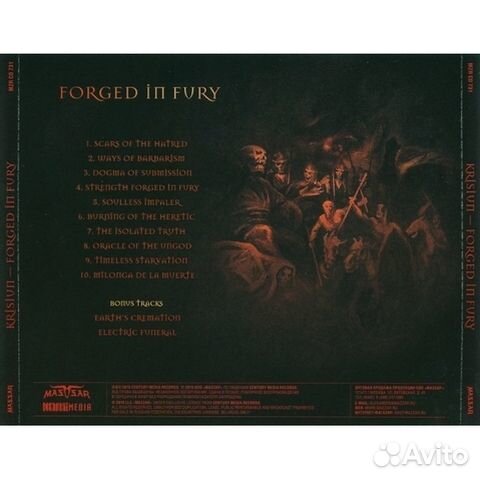 Krisiun / Forged In Fury (RU)(CD)
