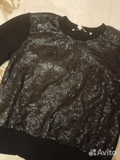 Свитшот, кофта с пайетками