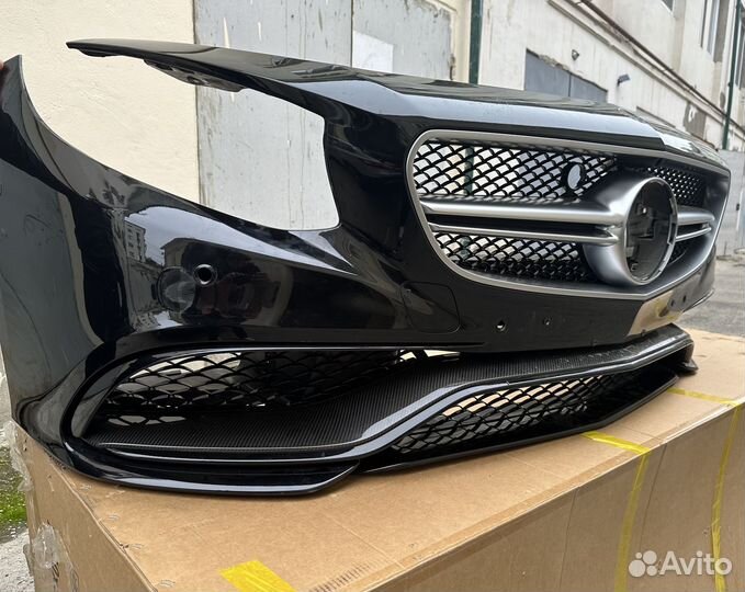 Передний бампер Mercedes-Benz C217, S-coupe 63