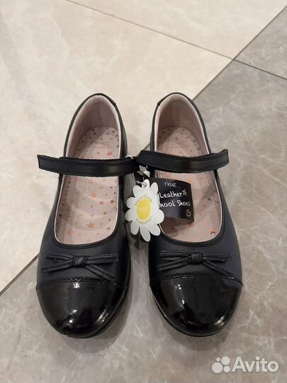 Туфли кожаные в школу 36-37р-р