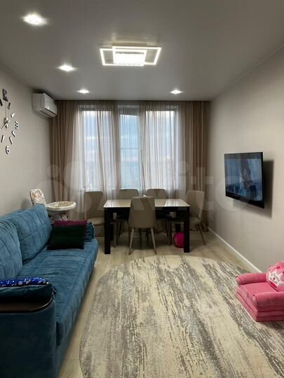 2-к. квартира, 60 м², 20/25 эт.