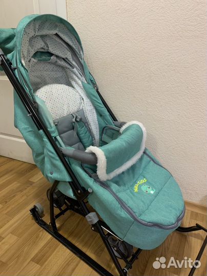 Коляска санки