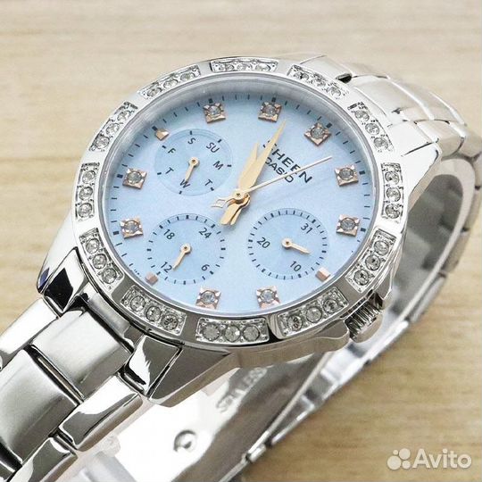 Часы Casio Swarovski Sheen SHE-3517D-2A