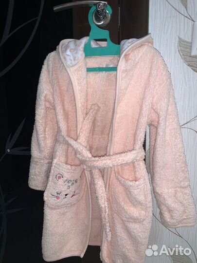 Халат для девочки 98-104