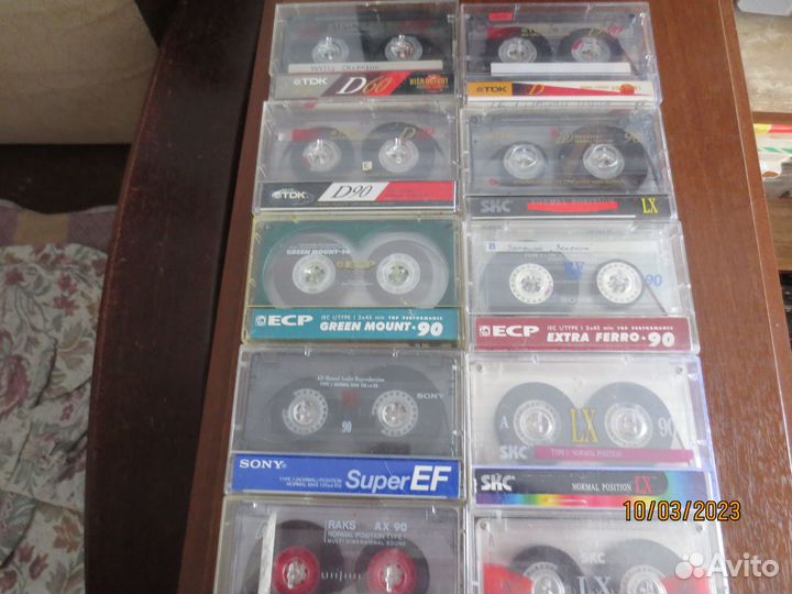 Аудиокассеты с записью