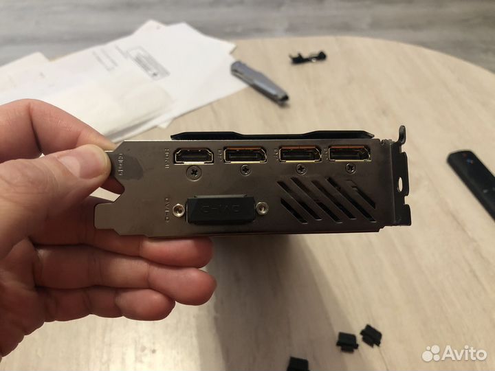 Видеокарта gigabyte gtx 1070ti