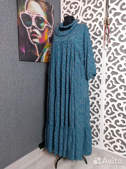 Платья С хомутом единый размер до 62