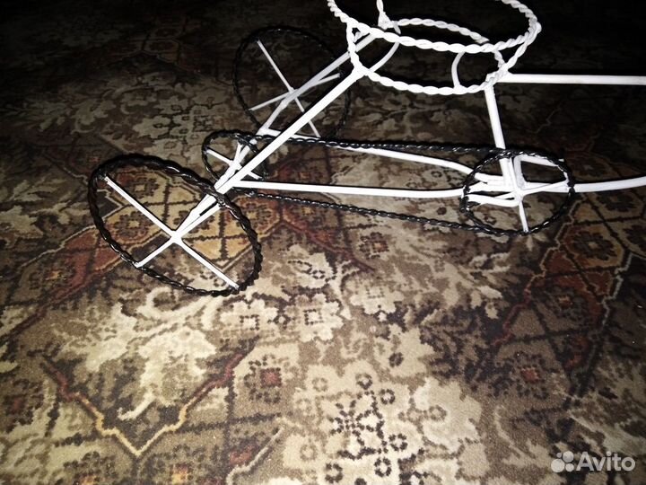 Подставка для цветов велосипед