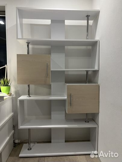 Стеллаж для гостинной, шкаф