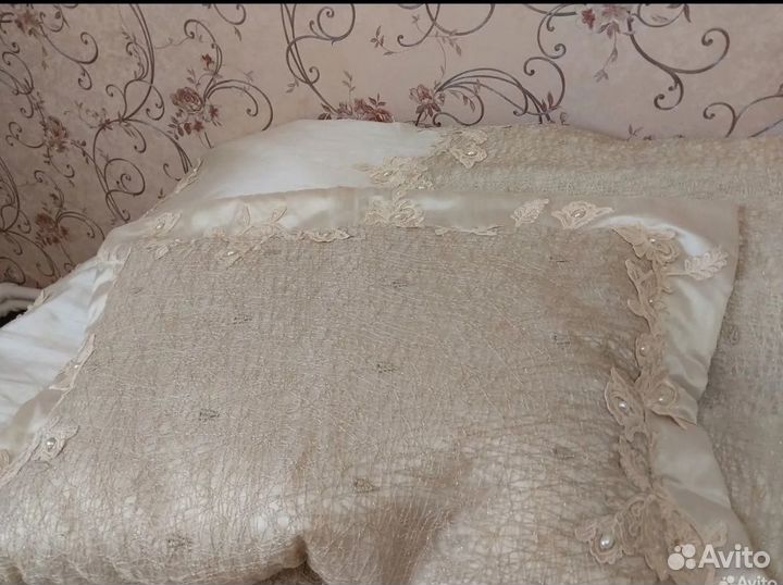 Покрывало на кровать евро
