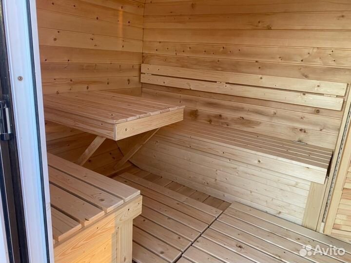 Баня бочка овал