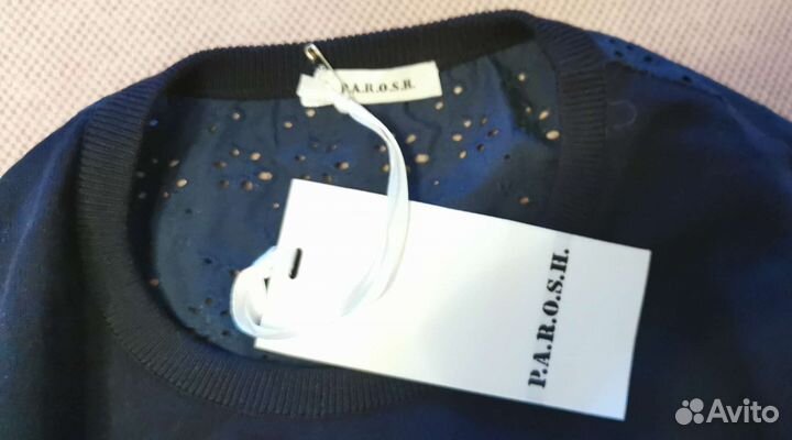 Новый джемпер из хлопка P.A.R.O.S.H оригинал