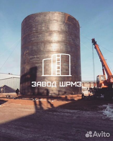 Резервуар вертикальный стальной 700 кубов