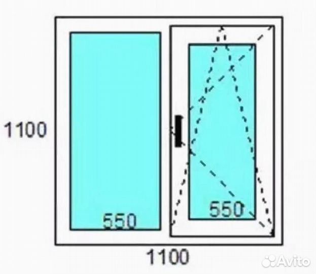 Алюминиевые окна под ключ