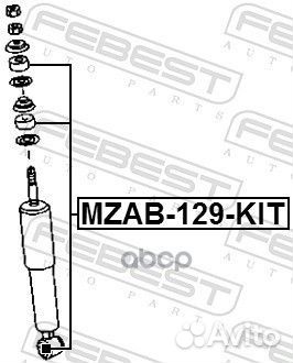 Сайленблок переднего амортизатора mazda BT-50 2