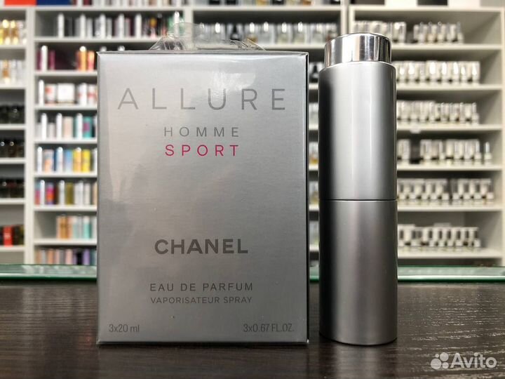 Allure Homme Sport Шанель Аллюр хом спорт 60мл