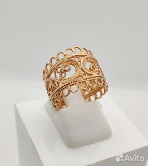 Кольцо золотое