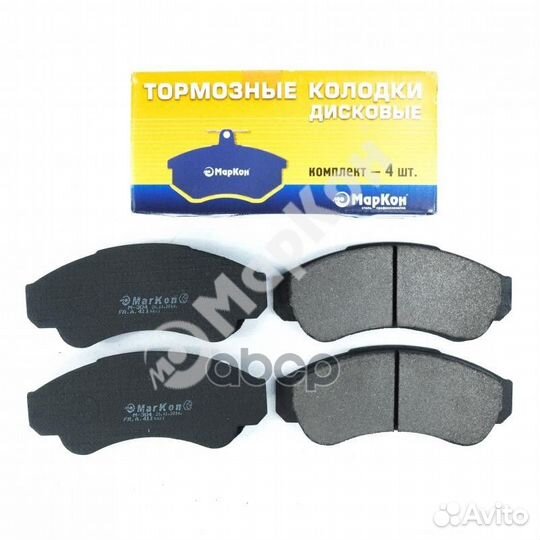 Колодки тормозные дисковые к-т Fiat Ducato 4110