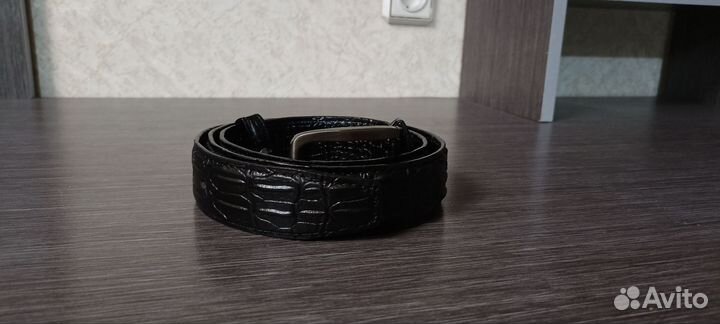 Ремень из крокодиловой кожи