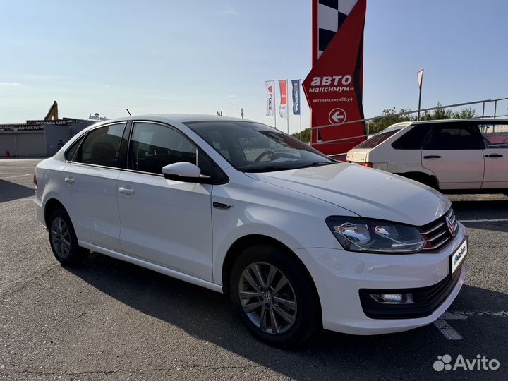 Volkswagen Polo 1.6 AT, 2019, 80 872 км