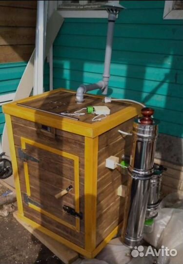 Коптильня горячего и холодного копчения