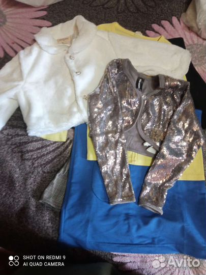 Вещи пакетом на девочку116-122