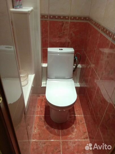 Установка унитаза, ремонт