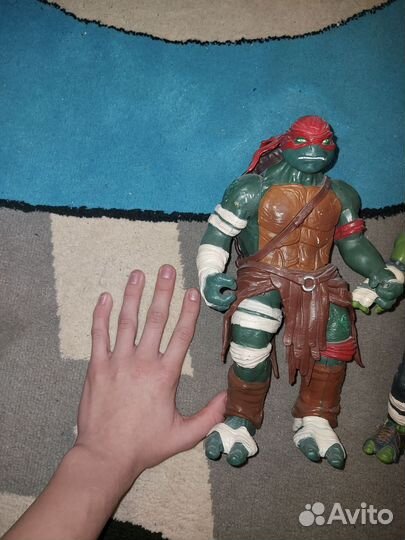 Большие игрушки черепашки ниндзя