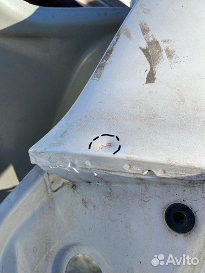 Крыло заднее правое Skoda Fabia 2 хетчбек