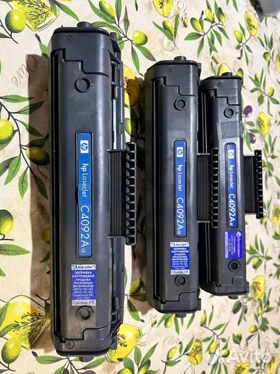 Картридж лазерный HP C4092A оригинал