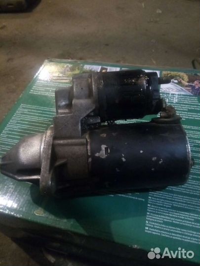 Стартер и втягивающее Опель Корса с