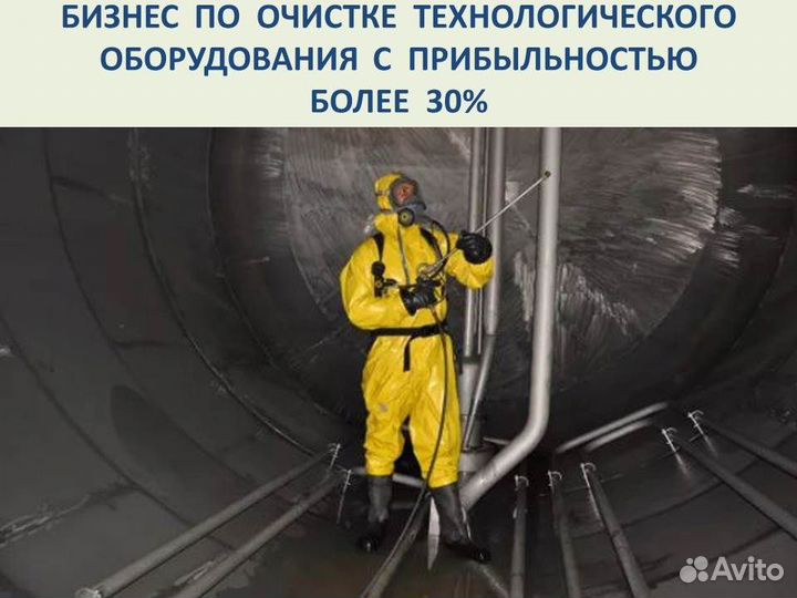 Готовый бизнес. Очистка оборудования нефтехимии