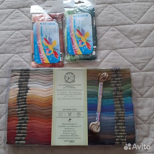 Нитки мулине