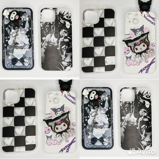 Чехол на iPhone 13 Аниме токийский гуль Kuromi