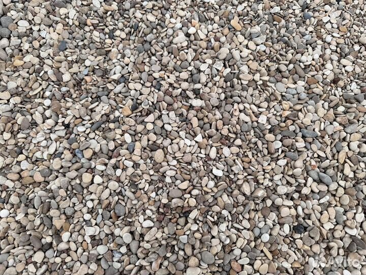 Галька морская медовая фр. 5-10