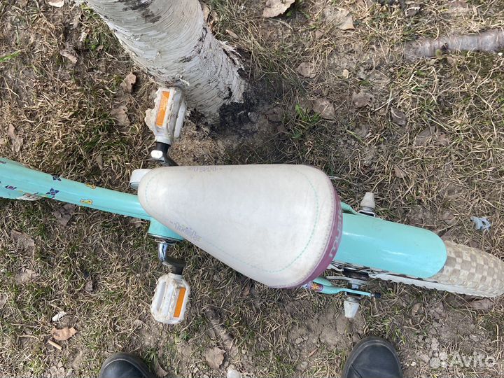 Детский велосипед для девочки trek 16 колеса