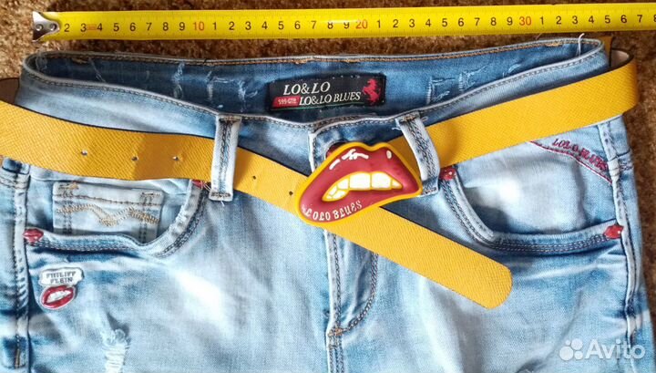 Шорты джинсовые удлиненные. Фирма Lolo Blues