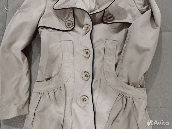Плащ для девочки 140