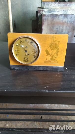 Термометр СССР настольный