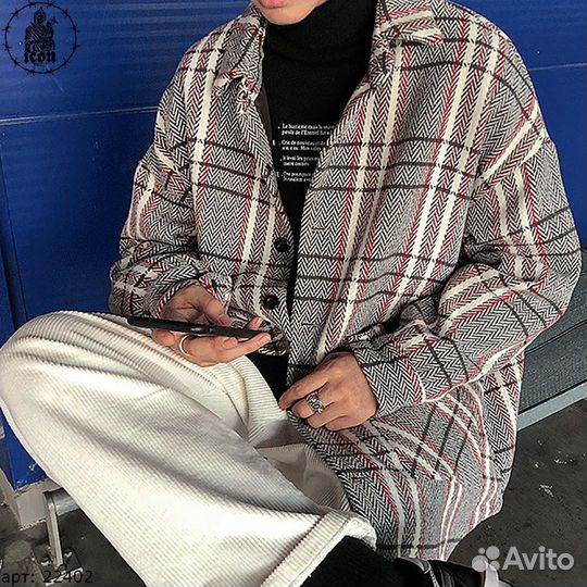 Рубашка NO name в клетку зимняя