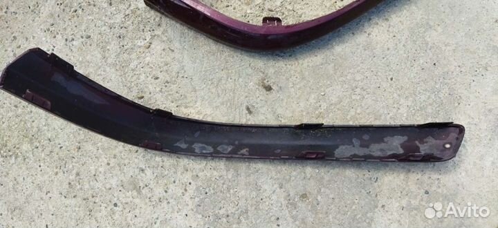 Накладки заднего бампера ниссан блюберд силфи