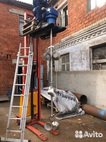 Конусная мешалка для еврокуба 2.2квт