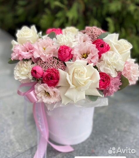 Коробочки с цветами