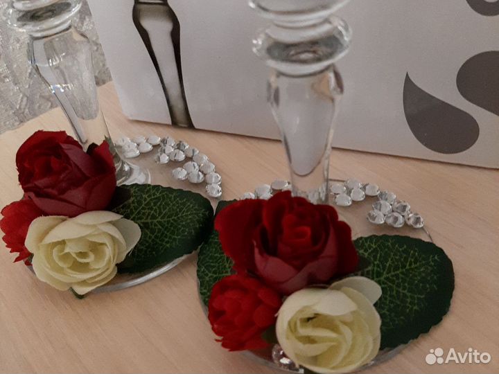 Бокалы для жениха и невесты