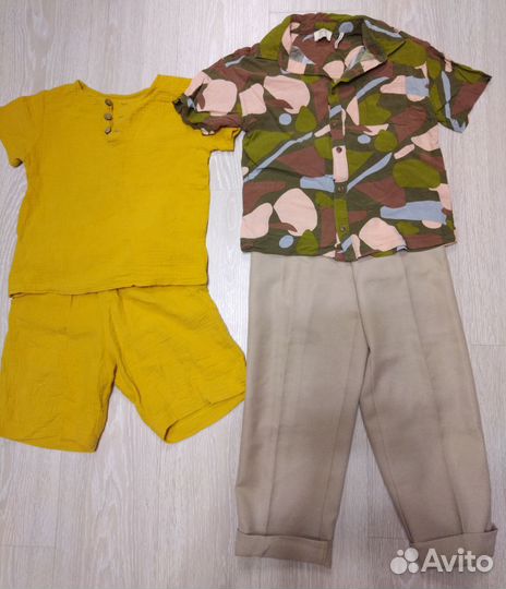 Пакетом вещи 128-134