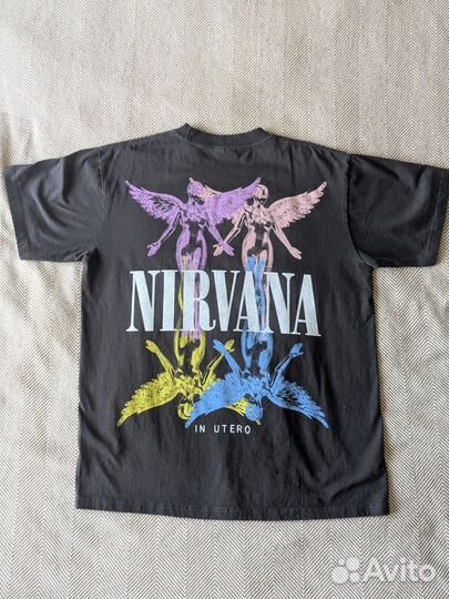 Футболка Nirvana (архив, винтаж, мерч)